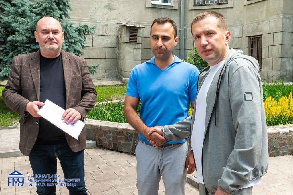 Європейські партнери підтримали Університетську клініку НМУ